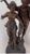 CIRCA 19th CENTURY Ernest RANCOULET SPELTER SCULPTURE?. STATUE WITH FOUNDRY