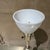 Glass Vintage Neoclassical Torchiere Table Lamp Attributed Stiffel Rembrandt For Sale - Image 7 of 10