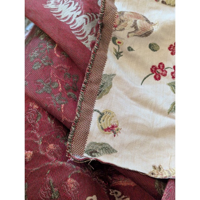 Travers & Co "Cluny Lampas Brocade" Down Throw Pillows - Set of 2 For Sale - Image 11 of 11