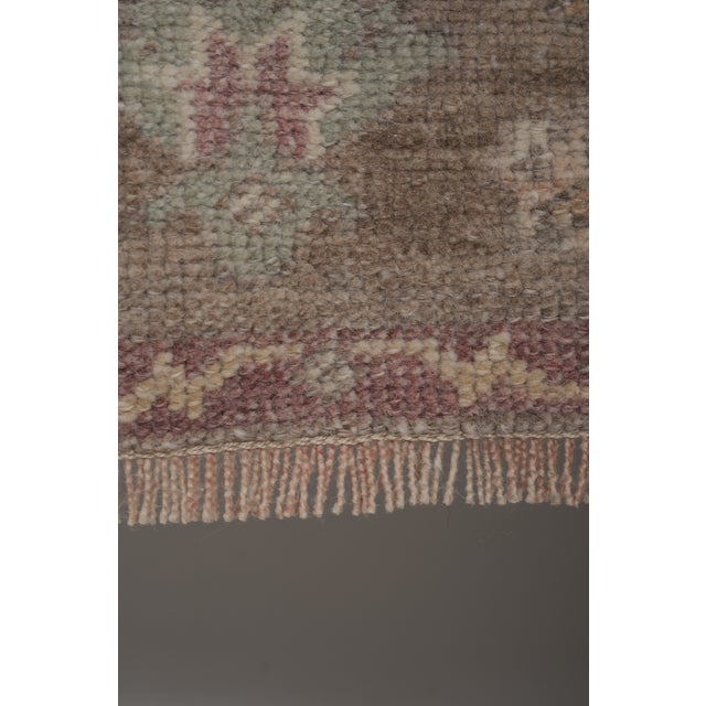 Faded Turkish Karapinar Runner Rug 4'7'' X 8'3'' For Sale - Image 9 of 11