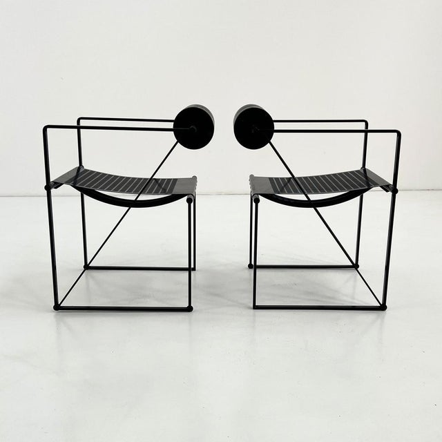1980s Black Seconda Chair by Mario Botta for Alias, 1980s For Sale - Image 5 of 11