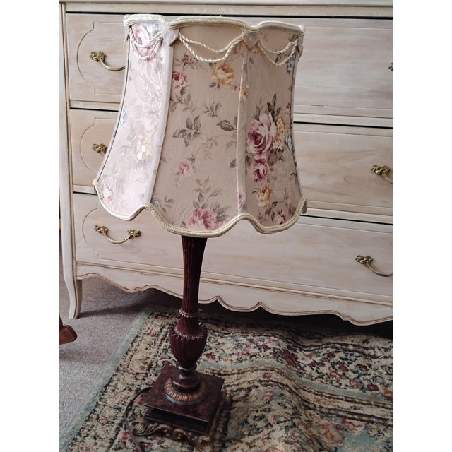 Metal Vintage Louis XVI Styled Lamp by Cheyenne For Sale - Image 7 of 7