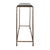 Kenneth Ludwig Chicago Ovard Minimalist Metal Console Table For Sale - Image 4 of 5