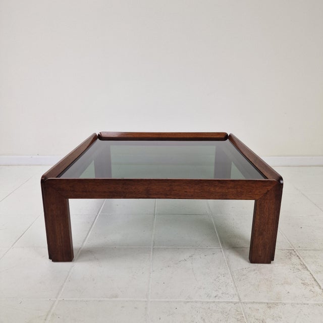 1960s Mid-Century Modern Italian Coffee Table by Afra & Tobia Scarpa for Cassina, 1960s For Sale - Image 5 of 15