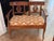 French 19th Century French Walnut Settee With Carved Lyre Splats For Sale - Image 3 of 11