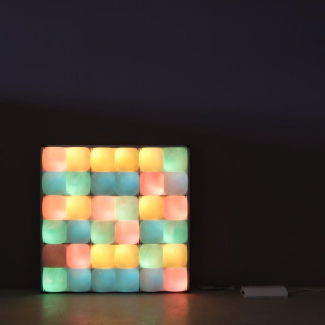 Dating from the early 1990s, this striking Chroma wall light object was created by British designer Jeremy Lord. More than...
