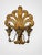 Pair 19th Century, Italian Baroque Revival Gilt Wood & Tole Three-Arm Sconces For Sale In Providence - Image 6 of 9
