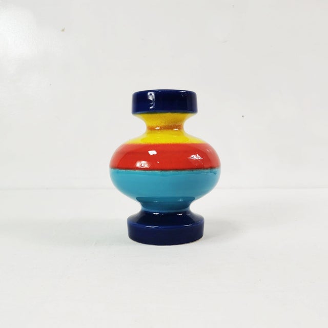 Bauhaus Ceramic Vase by Georg Schmider for Zeller Keramik, Germany, 1950s For Sale - Image 12 of 12