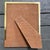 Abstract 1970’s Original Abstract Double Figure Wood Block Print Vintage Tabletop Frame For Sale - Image 3 of 3