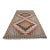 1960s Vintage Turkish Handmade Kilim Rug - 72"x120" For Sale
