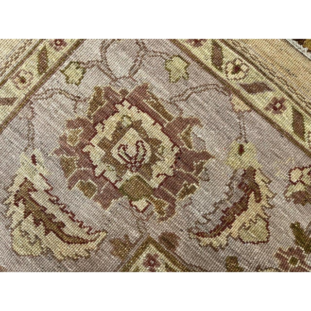 Persian Golden Wool Zeigler Rug, 10'4" X 16" For Sale - Image 3 of 4