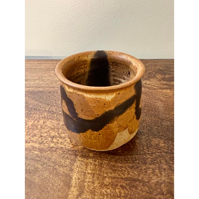 Vintage 1994 Studio Pottery Vessel - Signed American Ceramic For Sale - Image 4 of 6