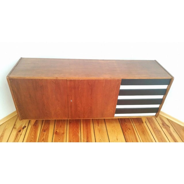 Czechoslovakian Sideboard by J. Jiroutek for Interier Prague, 1960s For Sale - Image 10 of 17