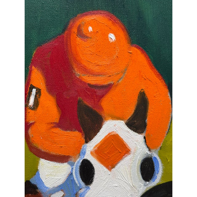 For the Glory Expressionism Oil Painting For Sale - Image 4 of 6