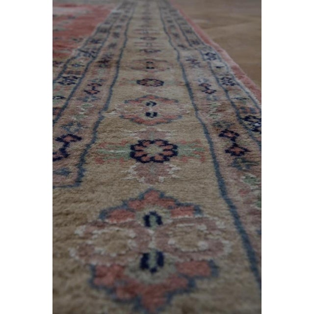2000 - 2009 Pakistani Hand-Knotted Lahore Rug in Wool and Silk For Sale - Image 5 of 10