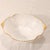 Mid-Century Modern Vintage Anchor Hocking Grape and Vine Milk Glass Serving Bowl With Gold Gilt For Sale - Image 3 of 12