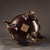 Metal Late 20th Century Gilt Bronze Censer With Laughing Buddha and Guardian Lion Finial For Sale - Image 7 of 10