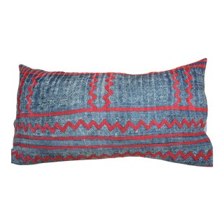 Vintage Hmong Textile Pillow For Sale