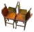 1980s Lorts Brand Leather Bar Stools - Set of 4 For Sale