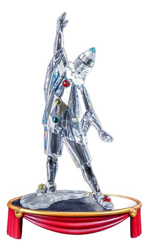 Swarovski Pierrot, Masquerade. Cristallo