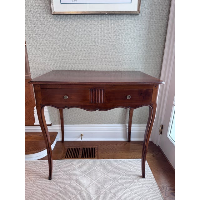 Antique Walnut French Transition Table For Sale - Image 10 of 18