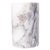 Modern Artifacts Trading Company Marble Cylinder Wine Cooler in White For Sale - Image 3 of 3