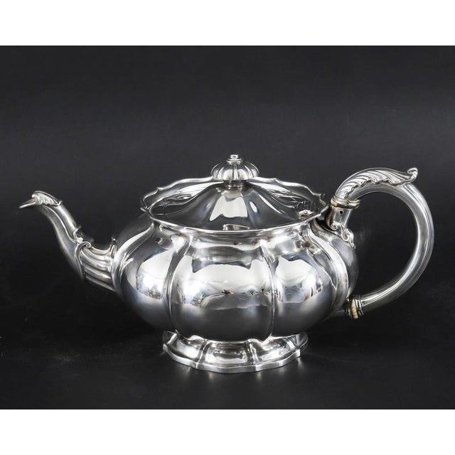 Antique Georgian Sterling Silver Teapot by Paul Storr, 19th Century For Sale - Image 10 of 18
