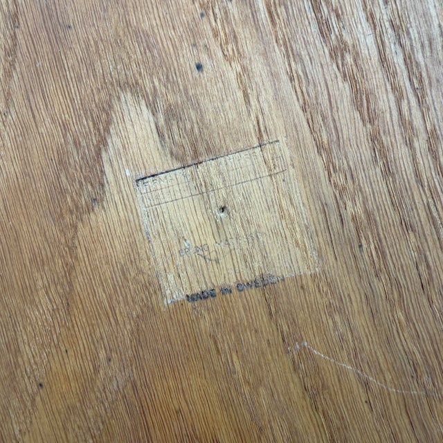 Swedish Early Bruno Mathsson Large Annika Coffee Table For Sale - Image 11 of 12