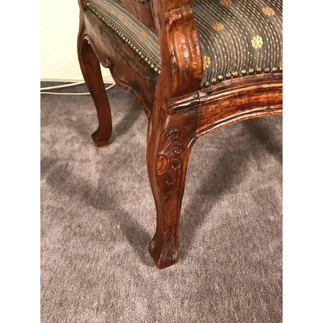 Baroque Armchair, South Germany, 1750s For Sale - Image 6 of 8