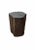 Tree Trunk Side Table Solid Teak Wood Natural Finish Modern Organic For Sale - Image 4 of 6