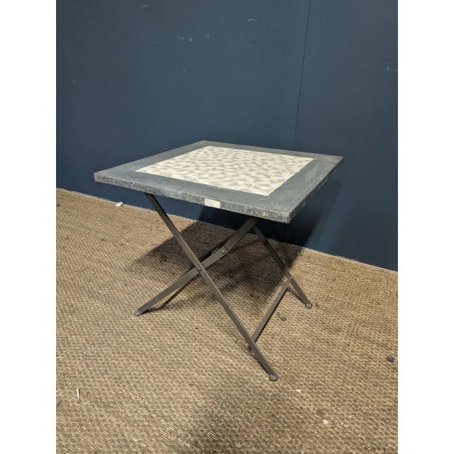 Vintage Garden Side Table For Sale - Image 4 of 5