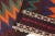 Textile Vintage Afghan Kilim With Polychromatic Chevron Patterns, From Rug & Kilim For Sale - Image 7 of 7