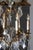 Metal French Six-Light 1890s Crystal Chandelier with Brass Armature and Pendeloques For Sale - Image 7 of 12