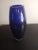 Cobalt Blue Art Glass Sommerso Vase For Sale In Dallas - Image 6 of 7