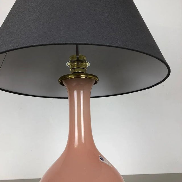 Opaline Murano Glass Table Light from Cenedese Vetri, Italy, 1960s For Sale - Image 6 of 18