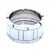 Contemporary Cartier 18ct White Gold Tank Française Ring 14.81g, Size 9 For Sale - Image 3 of 11