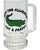 Vintage “Save the Alligator Eat a Preppy” Glass Beer Stein For Sale - Image 9 of 9