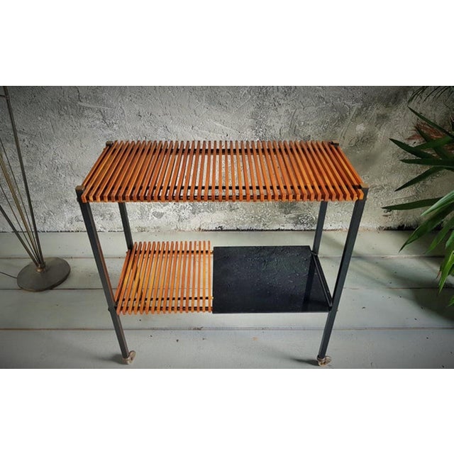 Danish Teak Bar Wagon, 1950s For Sale - Image 12 of 18