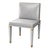 "Perla" Chair With Stainless Steel, Bronze Details, Handmade For Sale In Los Angeles - Image 6 of 9