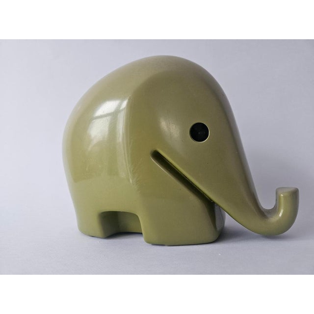 Mid-Century Money Box Elephant attributed to Luigi Colani for Drumbo, 1970s For Sale - Image 4 of 14