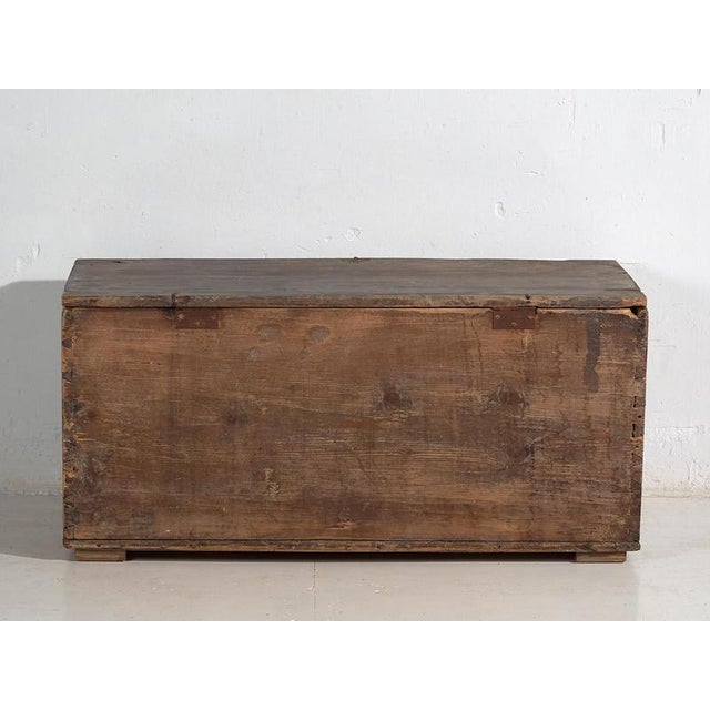 Antique Cobalt Blue Chest, 1920s For Sale - Image 16 of 17