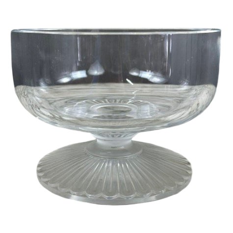 Crystal Bowl from Lalique, France, 1950s For Sale
