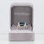 16.8Ct London Blue Topaz Ring With Lab Diamond Accents: Solid 14k Gold, 18x13mm, Size 6.75 For Sale - Image 4 of 9