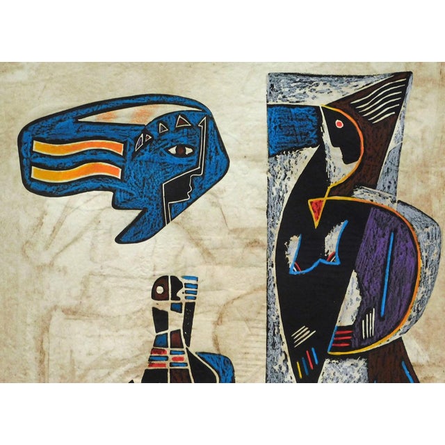 Neal Doty "Flashback Doors"w/Custom Frame H.Signed Intaglio Etching W/Embossing! For Sale In Denver - Image 6 of 7