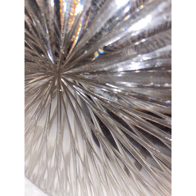 Sally Designs Style Oval Textured Acrylic Waste Basket For Sale - Image 10 of 11