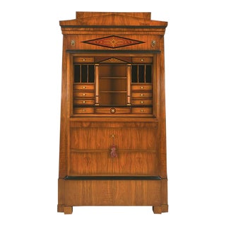 Biedermeier Memnon Secretaire Cabinet For Sale