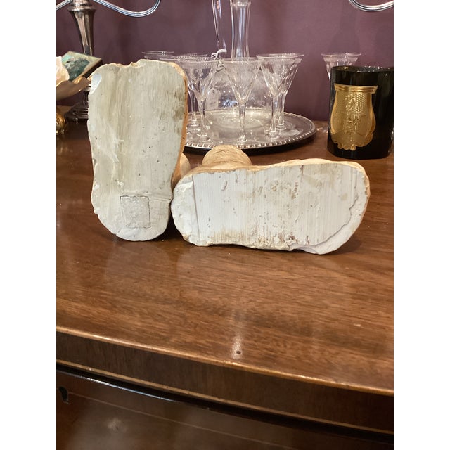 Antique Style French Plaster Sculptor’s Study - Sandler Feet Fragment For Sale In Baltimore - Image 6 of 10