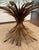 1960s Vintage Italian Gilt "Sheaf of Wheat" Coffee Table For Sale - Image 5 of 8