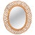 Large Oval Mirror in Bamboo, Rattan and Wicker by Franco Albini, Italy, 1970s For Sale - Image 11 of 11