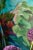 Contemporary Harlequin In the Woods Wallpaper in Sky/Emerald/Carnelian For Sale - Image 3 of 3
